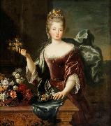 Portrait of Francoise Marie de Bourbon Circle of Pierre Gobert